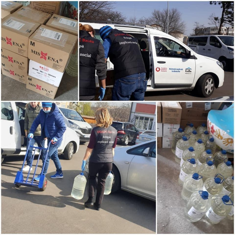 Sute de băcăuani în vârstă primesc asistenţă la domiciliu