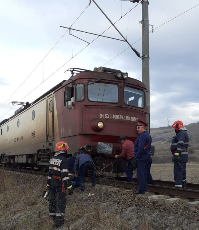 Accident feroviar la Onești