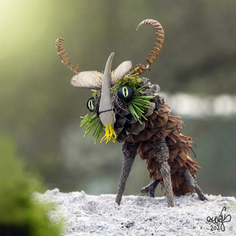 GALERIE FOTO - Figurine create din plante