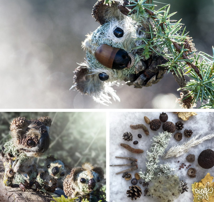 GALERIE FOTO - Figurine create din plante