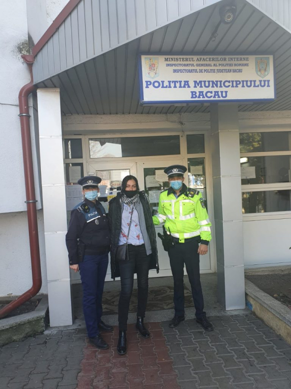 Femeia fugită de sub escortă a fost prinsă