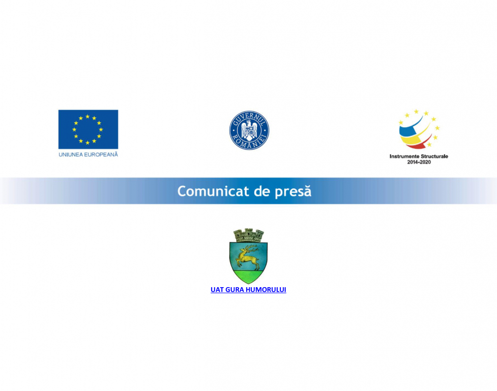  Demarare proiect  Consolidarea capacității unităților de învățământ de stat din orașul GURA HUMORULUI, în vederea gestionării situației de pandemie generată de virusul SARS-COV-2.