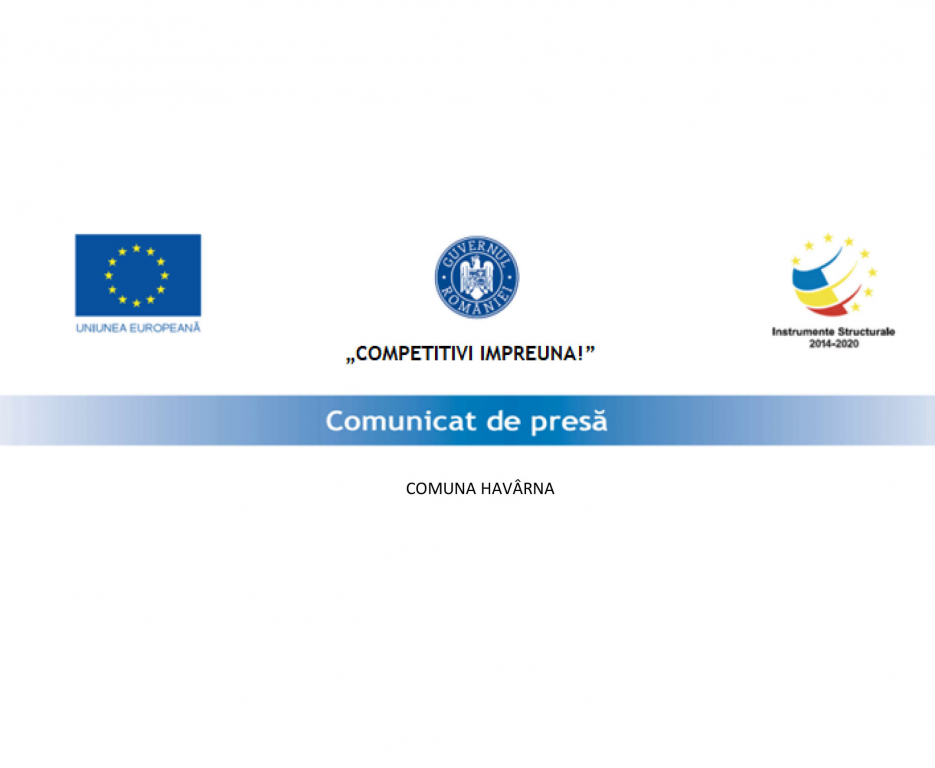 Îmbunatațirea infrastructurii TIC de la nivelul unitaților de  învațamânt din comuna HAVÂRNA, județul Botosani – anunț de finalizare a proiectului