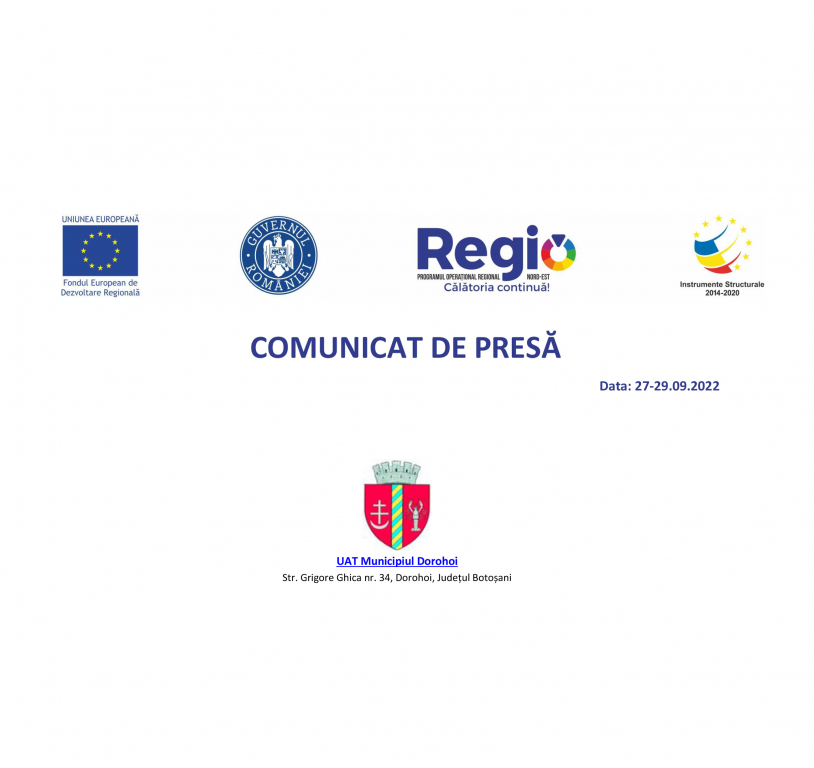 Extindere și modernizare Grădinița nr. 7, municipiul Dorohoi, județul Botoșani – Finalizarea proiectului