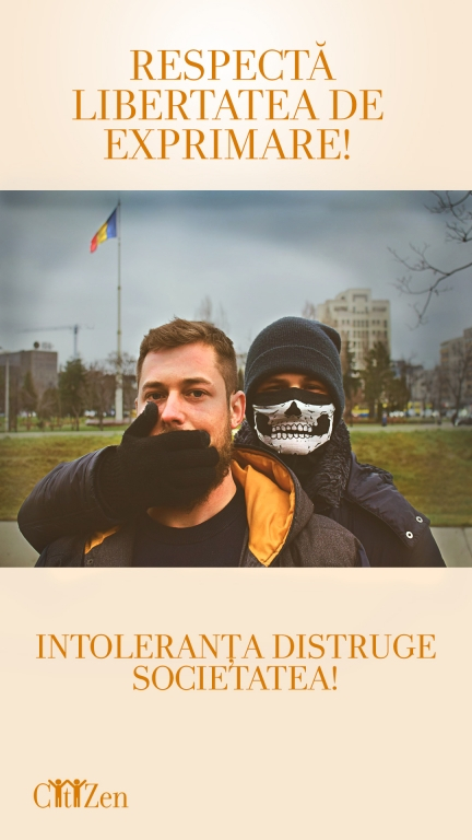 Campanie de informare cu privire la dreptul de exprimare